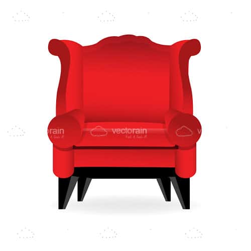 Big Red Armchair